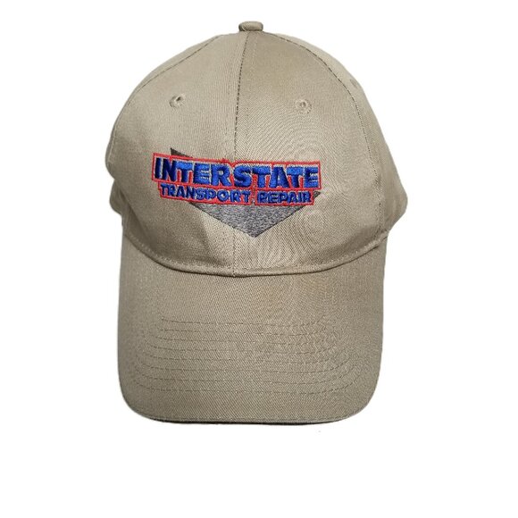 Port and Company Other - Port Company Interstate Transport Repair Hat Khaki Tan Embroidered Trucker Cap